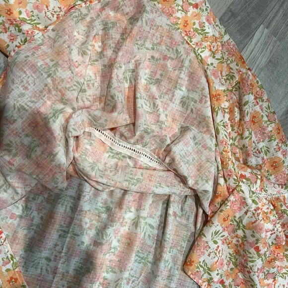 Petal & Pup Pink Tiered Maxi Skirt Casual - Picture 5 of 6